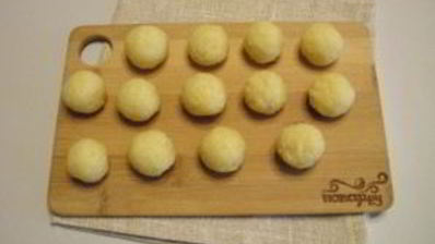 суп с картофельными шариками