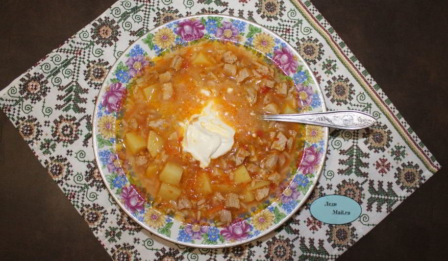 Рецепт супа с хреновиной