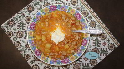 суп с хреновиной