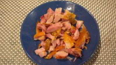 суп с курицей гриль