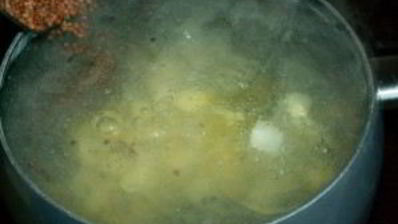 суп с печенью