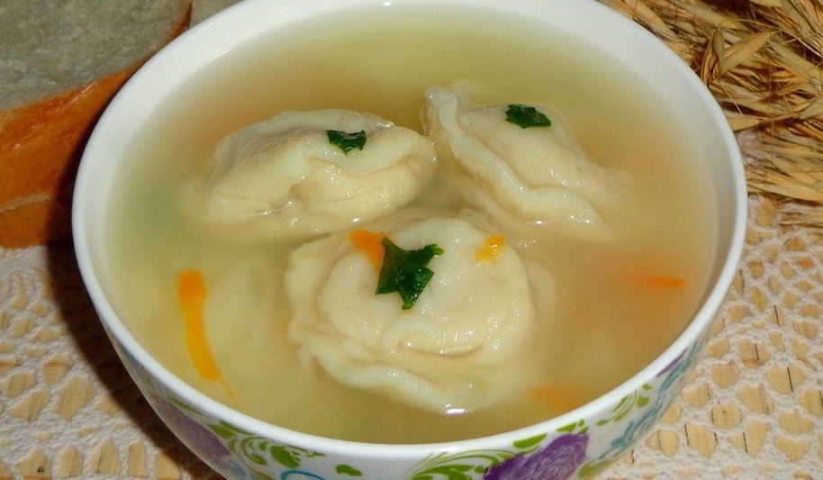 Рецепт супа с пельменями