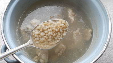 суп с перловкой и мясом