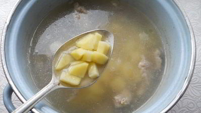 суп с перловкой и мясом