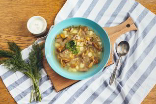 Суп с перловкой