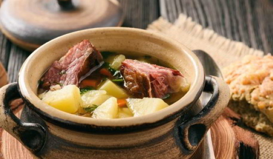 Рецепт супа с ребрышками и перловкой