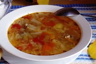 Суп с ребрышками