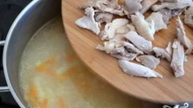 суп с рисом и картошкой