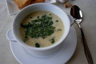 Суп с рисом в индийском стиле