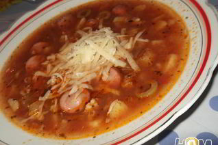 Суп томатный по-итальянски