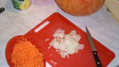 суп тыквенный с ананасом