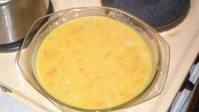 суп тыквенный с ананасом