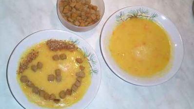 суп тыквенный с ананасом