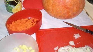 суп тыквенный с ананасом