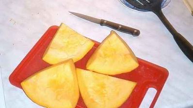 суп тыквенный с ананасом