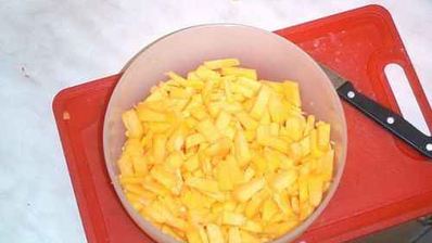 суп тыквенный с ананасом