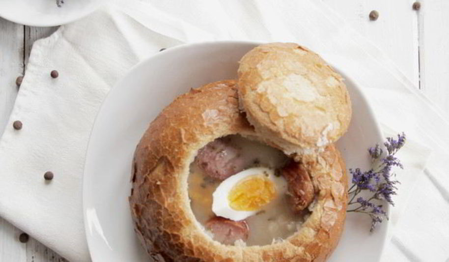 Рецепт супа в хлебе по-чешски