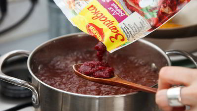 холодный свекольник с брынзой