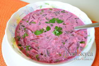 Холодный свекольник