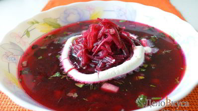 холодный свекольник