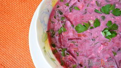 холодный свекольник