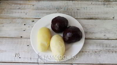 классический холодный свекольник на кефире