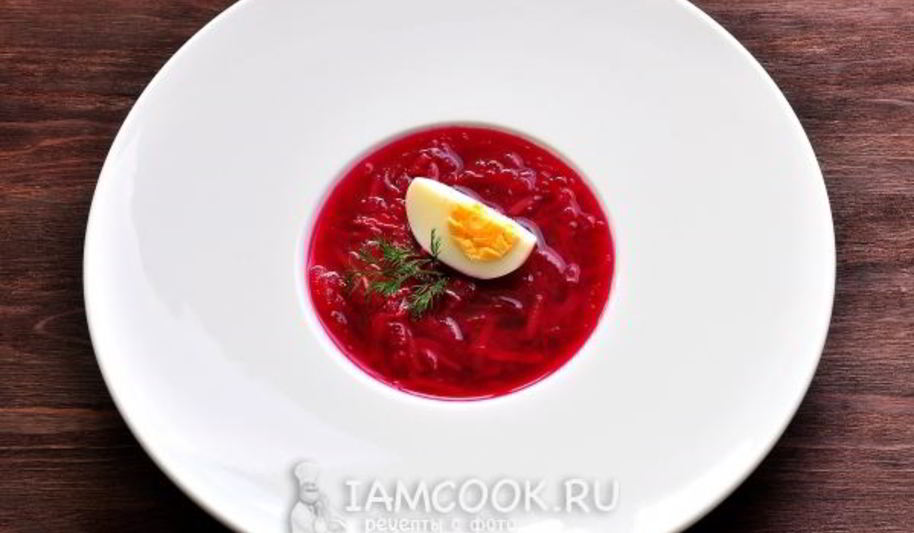 Рецепт свекольника классического с мясом