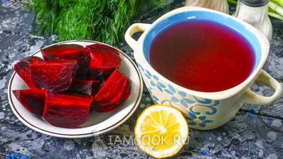 свекольник с ботвой