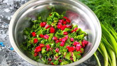 свекольник с ботвой