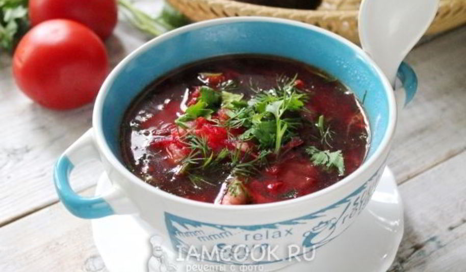 Рецепт свекольника с капустой