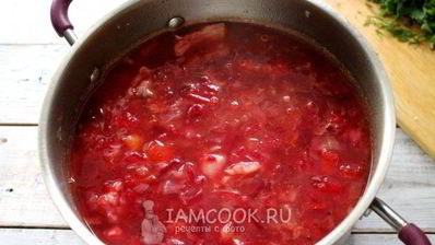 свекольник с капустой