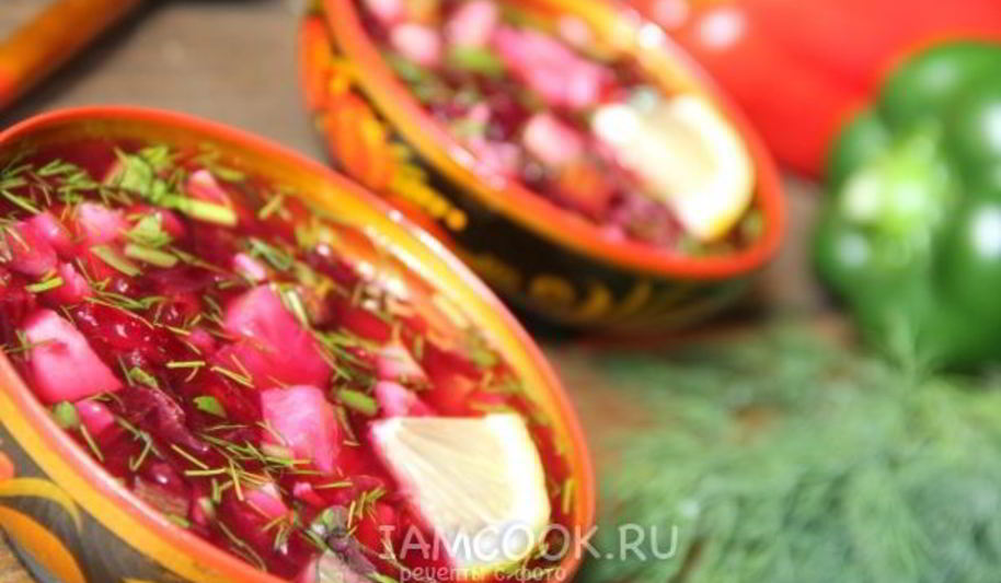 Рецепт свекольника с курицей