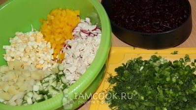 свекольник с курицей