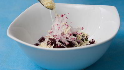 свекольник с соленым огурцом