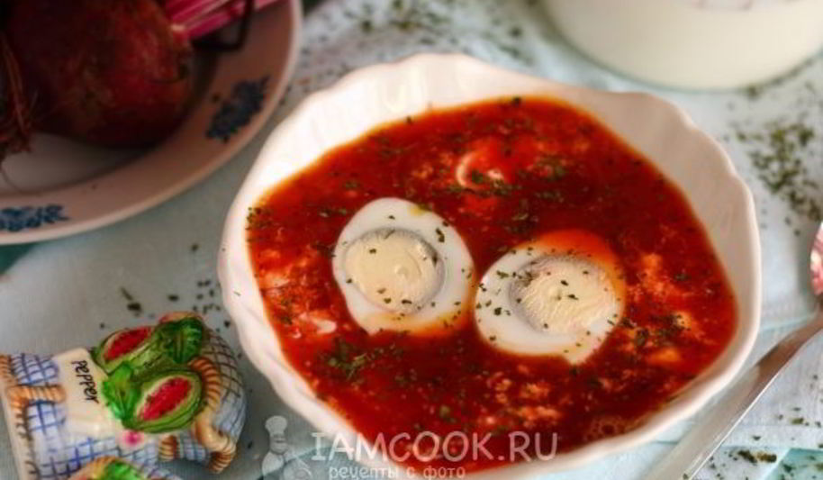 Рецепт свекольника в мультиварке