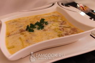 Немецкий сырный суп K sesuppe