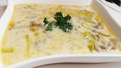 немецкий сырный суп k sesuppe