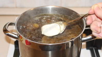 сливочно-сырный суп с грибами