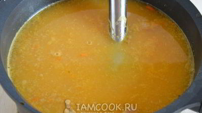 сырный крем-суп с грудинкой