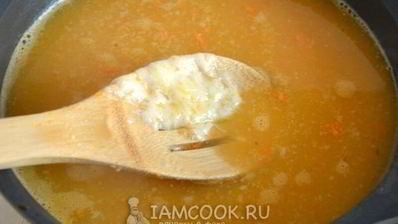 сырный крем-суп с грудинкой