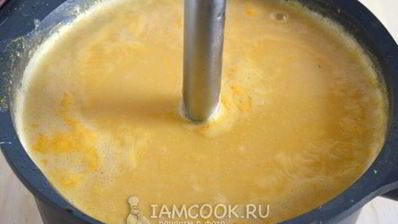 сырный крем-суп с грудинкой