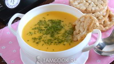 сырный крем-суп с грудинкой