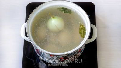 сырный суп из плавленного сыра с курицей