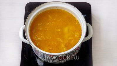 сырный суп из плавленного сыра с курицей