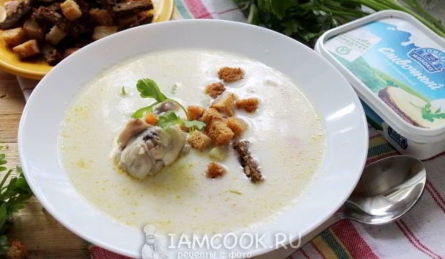 Рецепт сырного супа по-французски с курицей