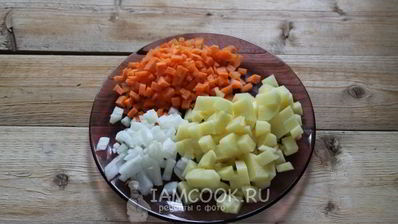 сырный суп по-французски с курицей