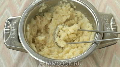 сырный суп-пюре с картофелем