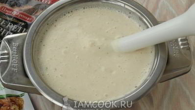 сырный суп-пюре с картофелем