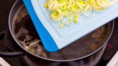 сырный суп с белыми грибами