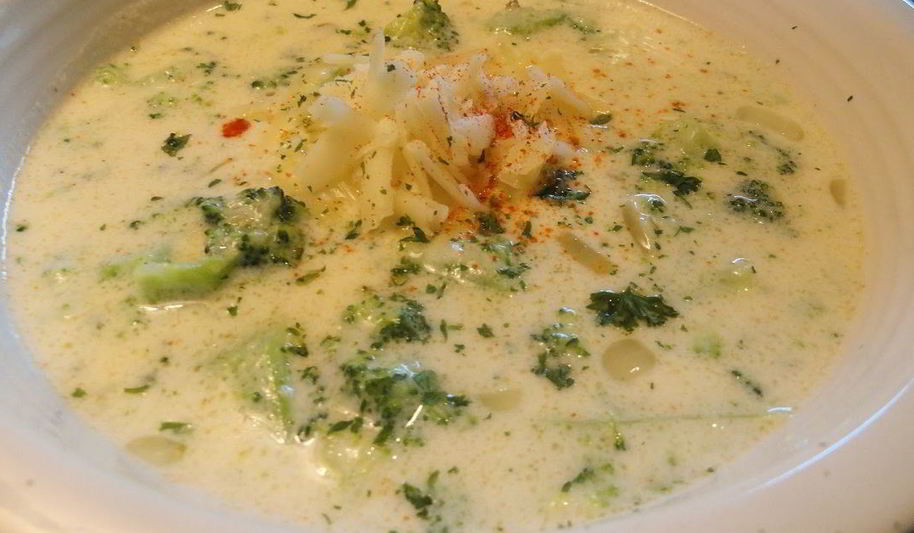 Рецепт сырного супа с брокколи